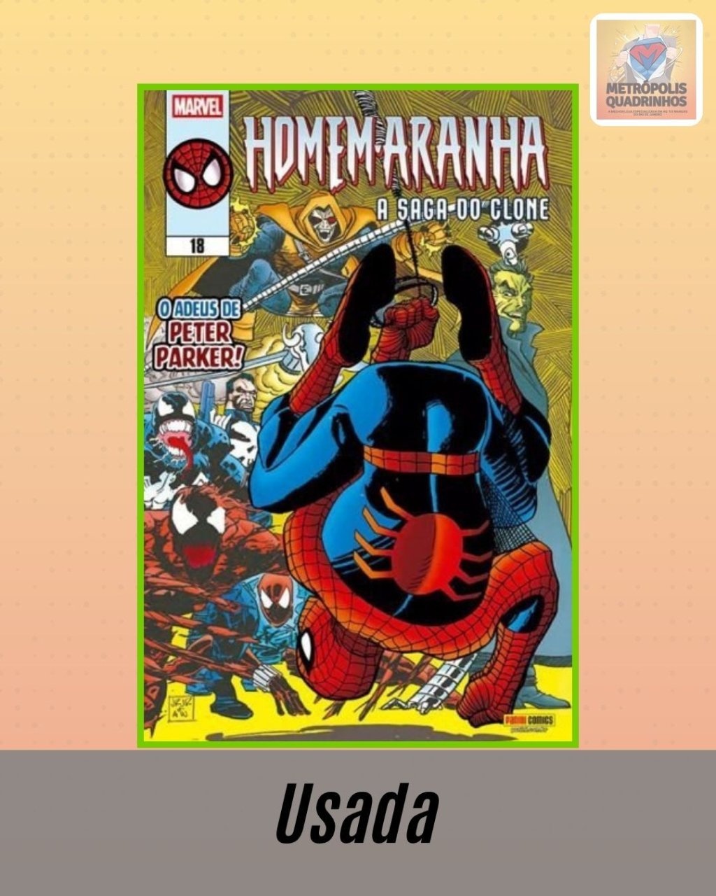 Homem Aranha: A Saga do Clone Volume 18