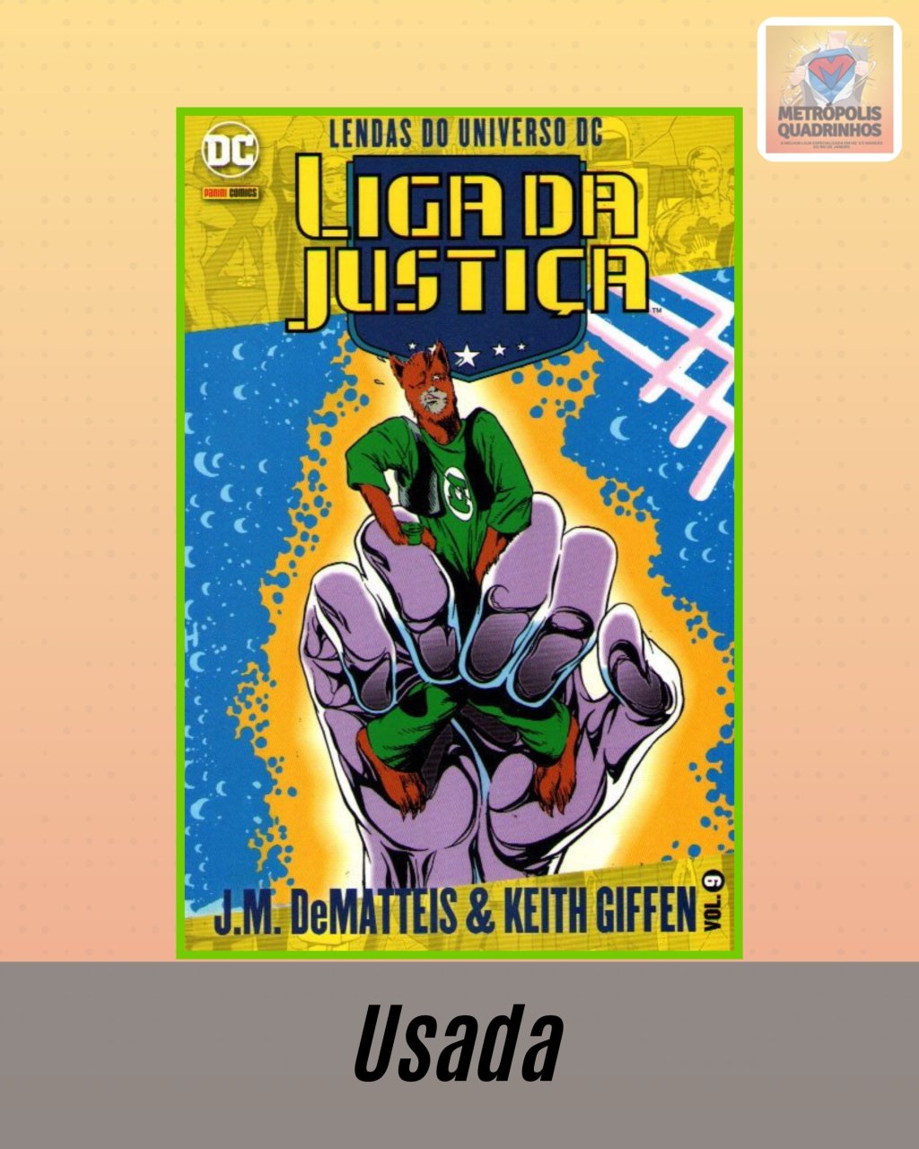 Lendas do Universo DC: Liga da Justiça Volume 9