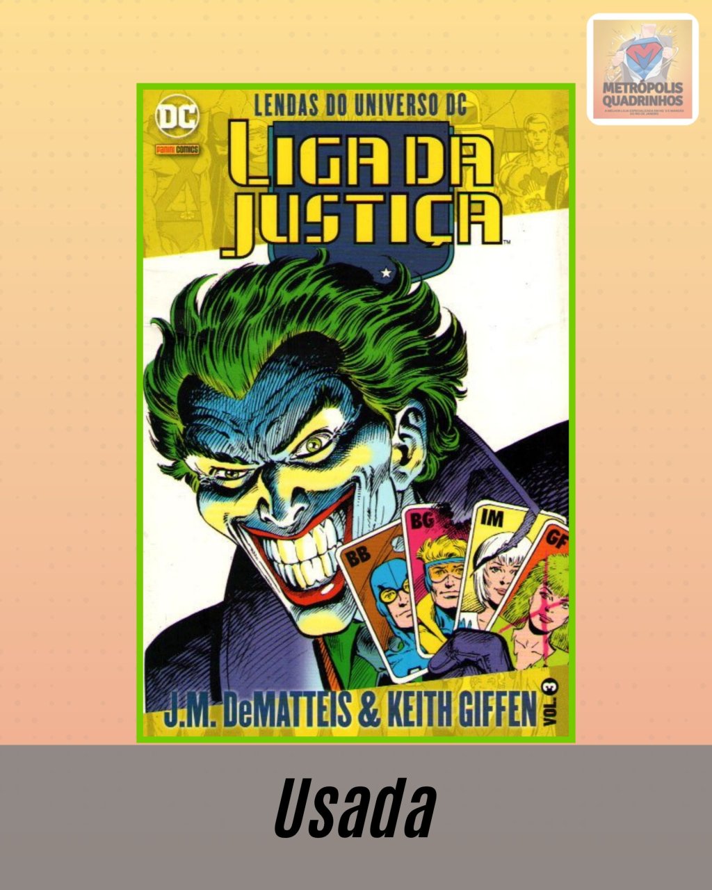 Lendas do Universo DC: Liga da Justiça Volume 3