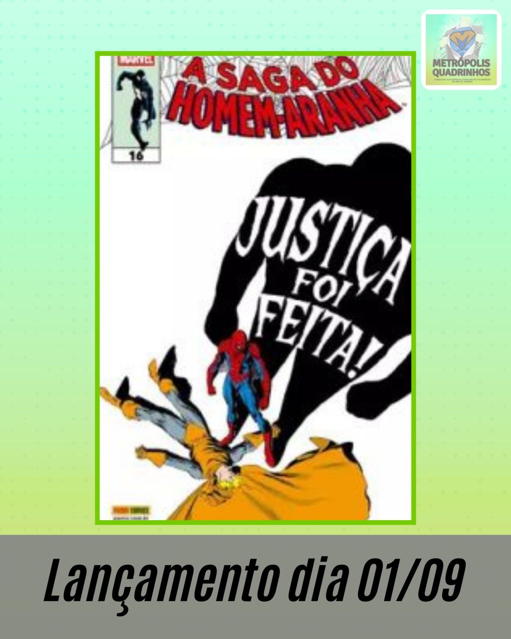 A Saga do Homem Aranha Nº 16 / 40