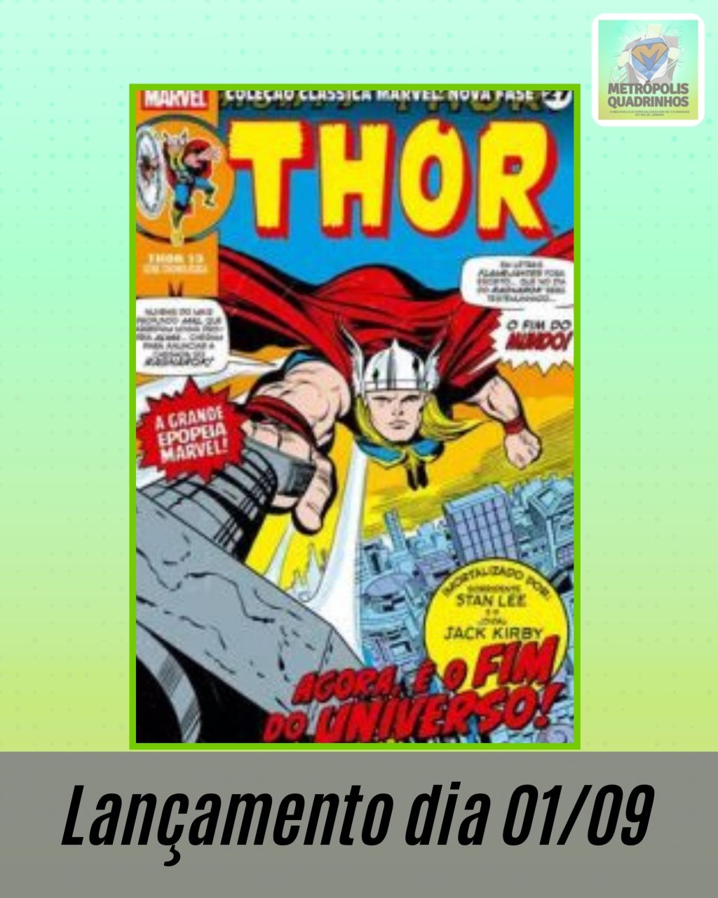 Coleção Clássica Marvel: Nova Fase Volume 27 - Thor Nº 13