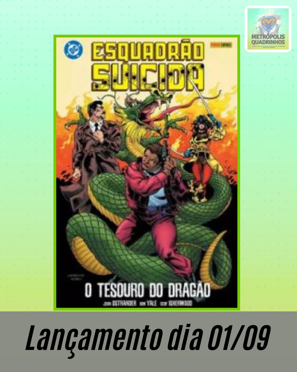 DC Vintage: Esquadrão Suicida Volume 7 - O Tesouro do Dragão ( Capa Dura )