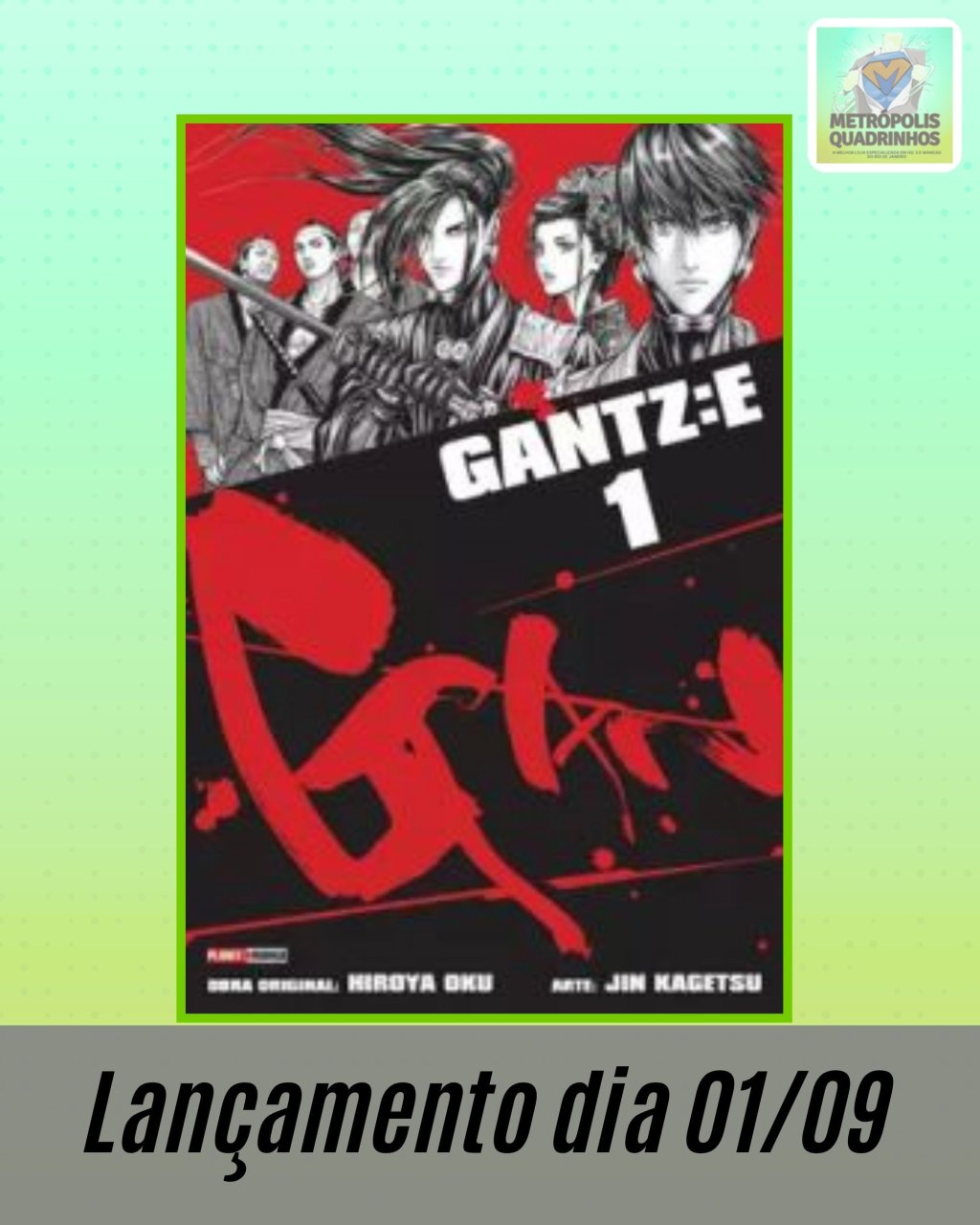 Gantz:E Nº 1 ( Hiroya Oku & Jin Kagetsu )