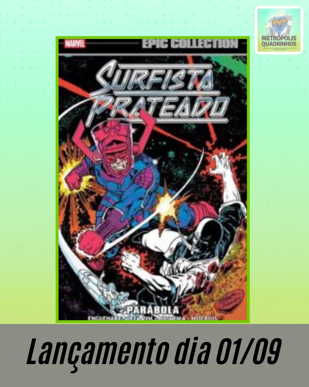 Marvel Epic Collection Volume 22 - Surfista Prateado - Parábola