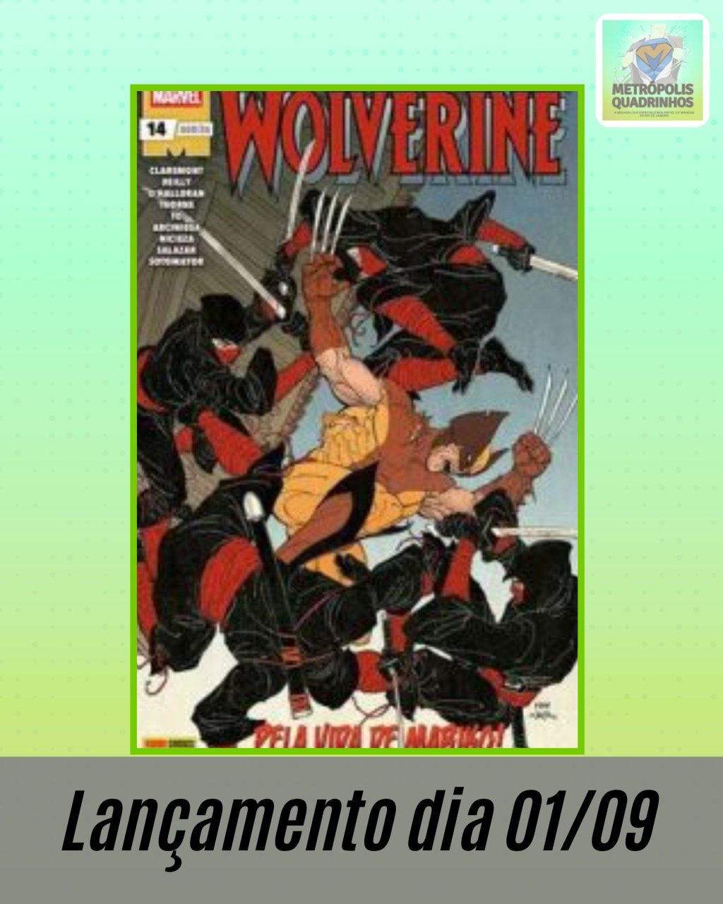 Wolverine Nº 14 ( 2ª Série )