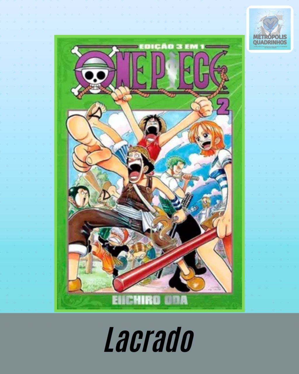 One Piece 3 em 1 Nº 2 ( Eiichiro Oda )