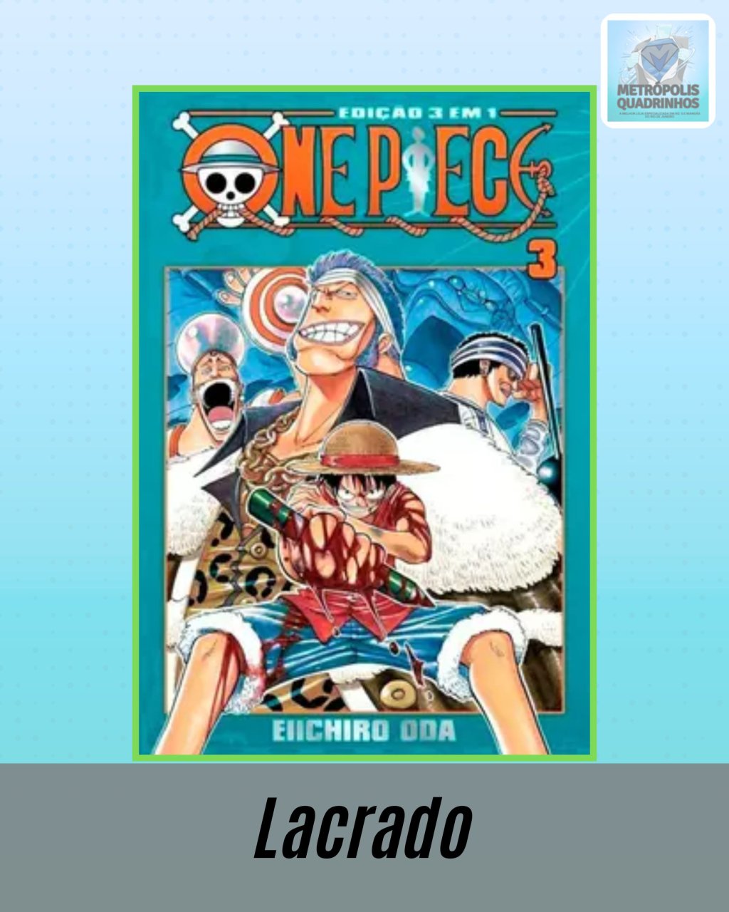 One Piece 3 em 1 Nº 3 ( Eiichiro Oda )