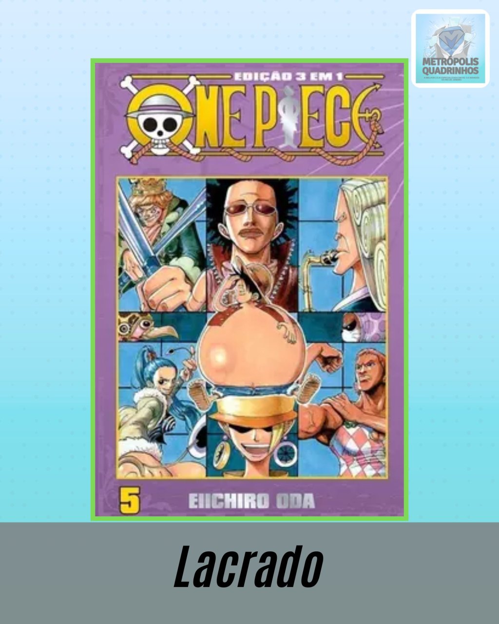 One Piece 3 em 1 Nº 5 ( Eiichiro Oda )