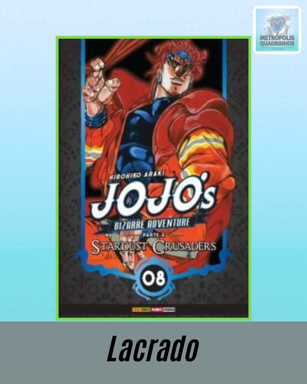 Jojo's Bizarre Adventure Parte 3: Stardust Crusaders Volume 8 de 10 ( Hirohiko Araki )