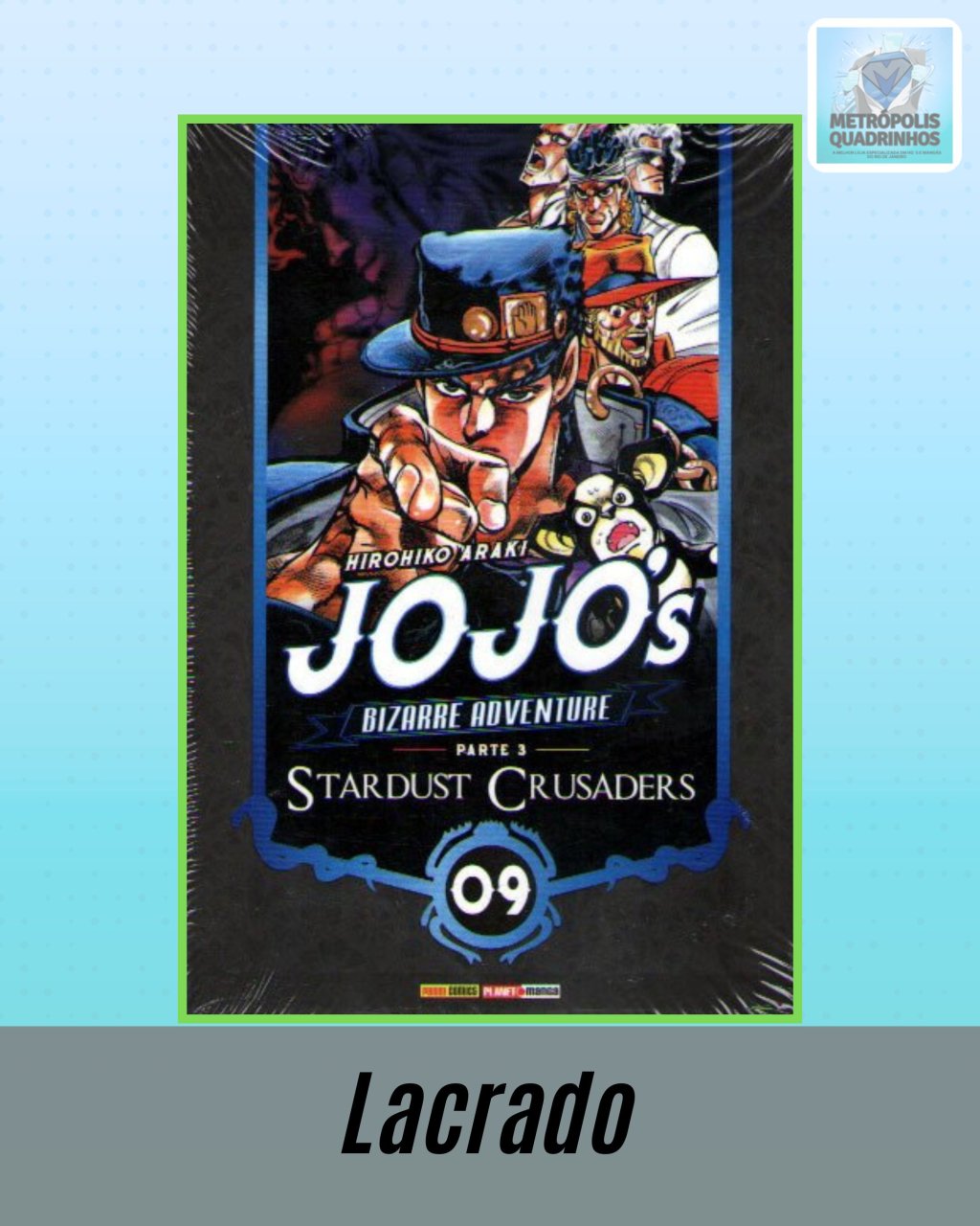 Jojo's Bizarre Adventure Parte 3: Stardust Crusaders Volume 9 de 10 ( Hirohiko Araki )