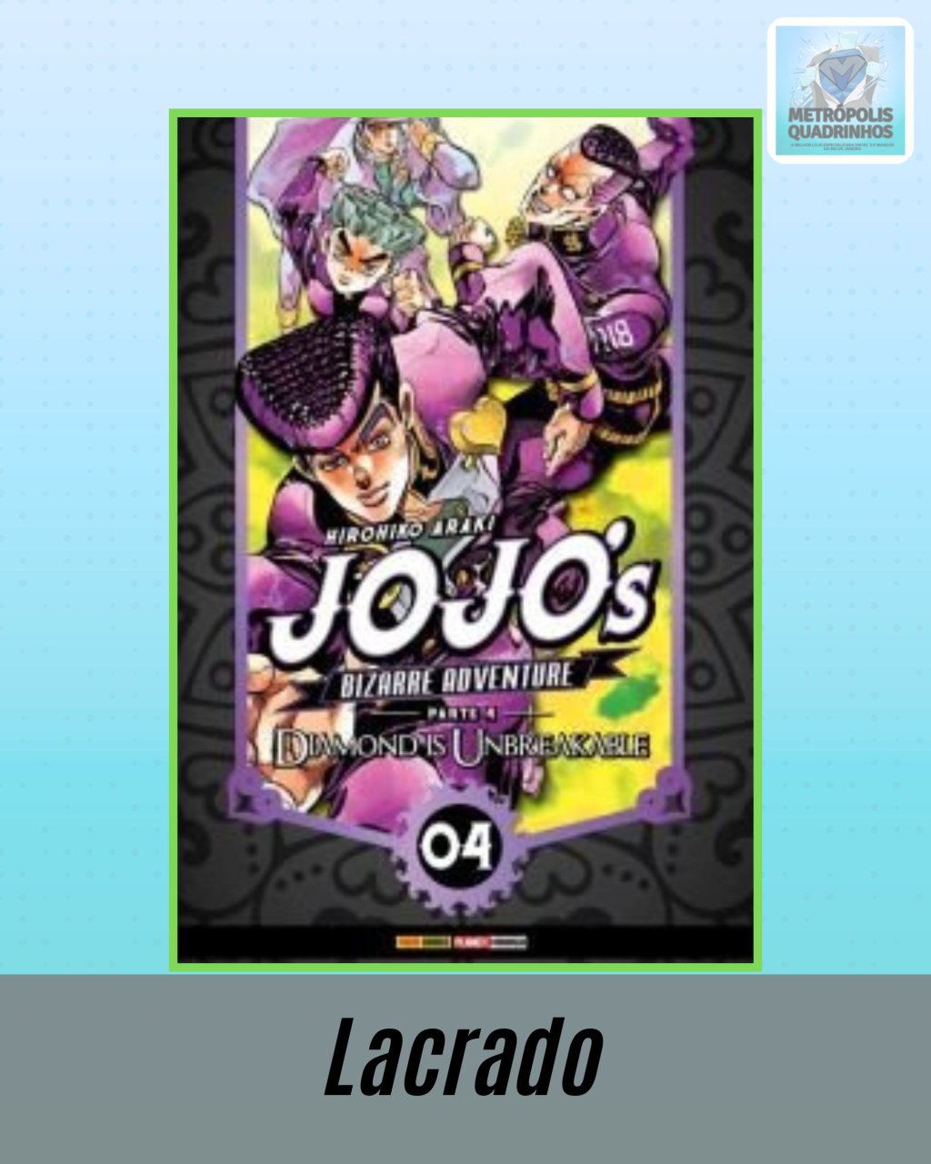 Jojo's Bizarre Adventure Parte 4: Diamond is Unbreakable Volume 4 ( Hirohiko Araki )