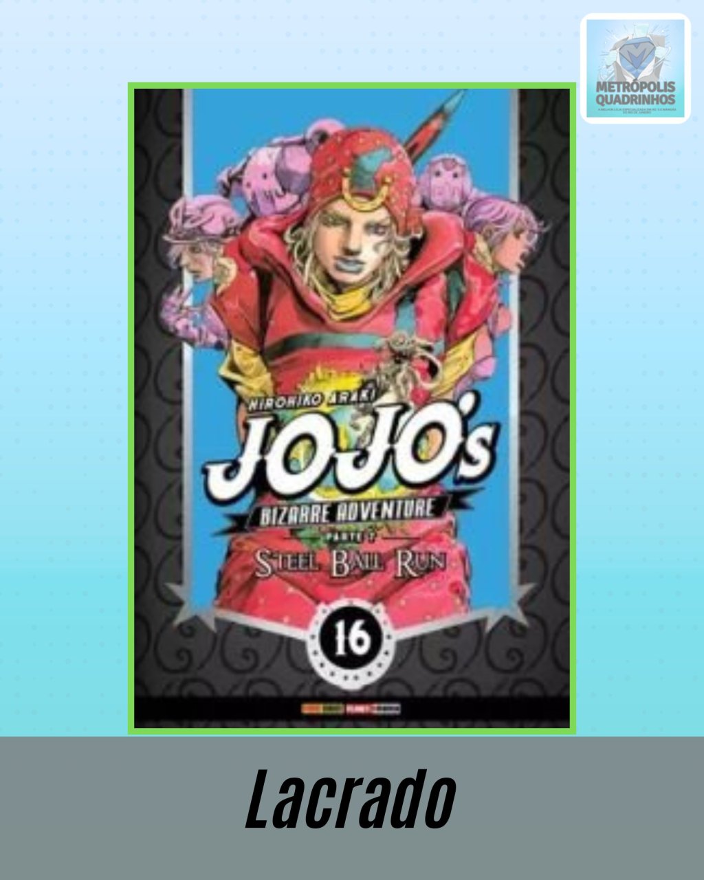 Jojo's Bizarre Adventure Parte 7: Steel Ball Run Volume 16 ( Hirohiko Araki )