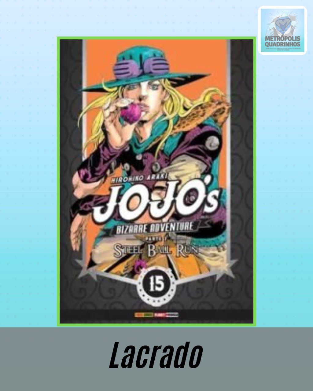 Jojo's Bizarre Adventure Parte 7: Steel Ball Run Volume 15 ( Hirohiko Araki )
