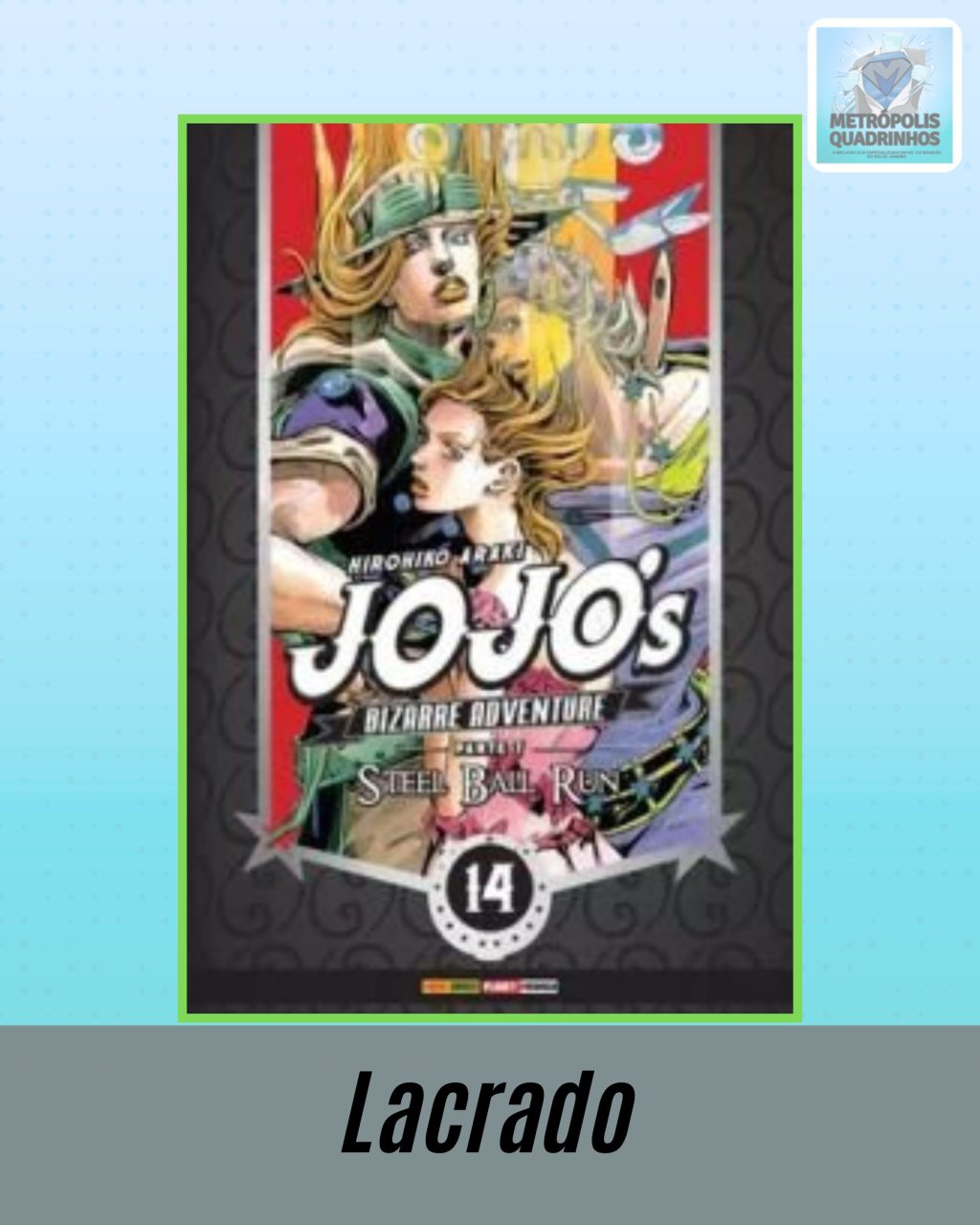 Jojo's Bizarre Adventure Parte 7: Steel Ball Run Volume 14 ( Hirohiko Araki )