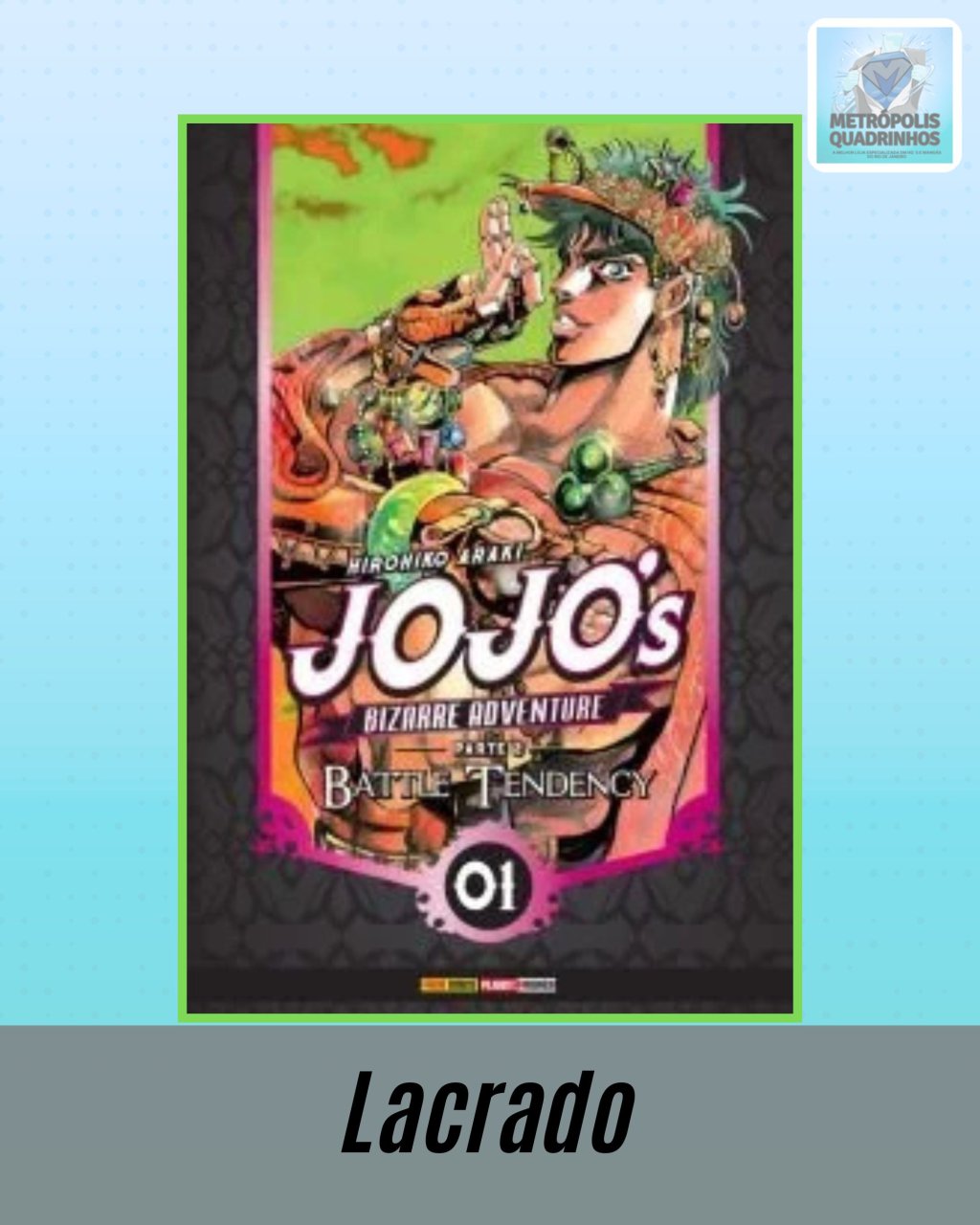 Jojo's Bizarre Adventure Parte 2: Battle Tendency Volume 1 de 4 ( Hirohiko Araki )