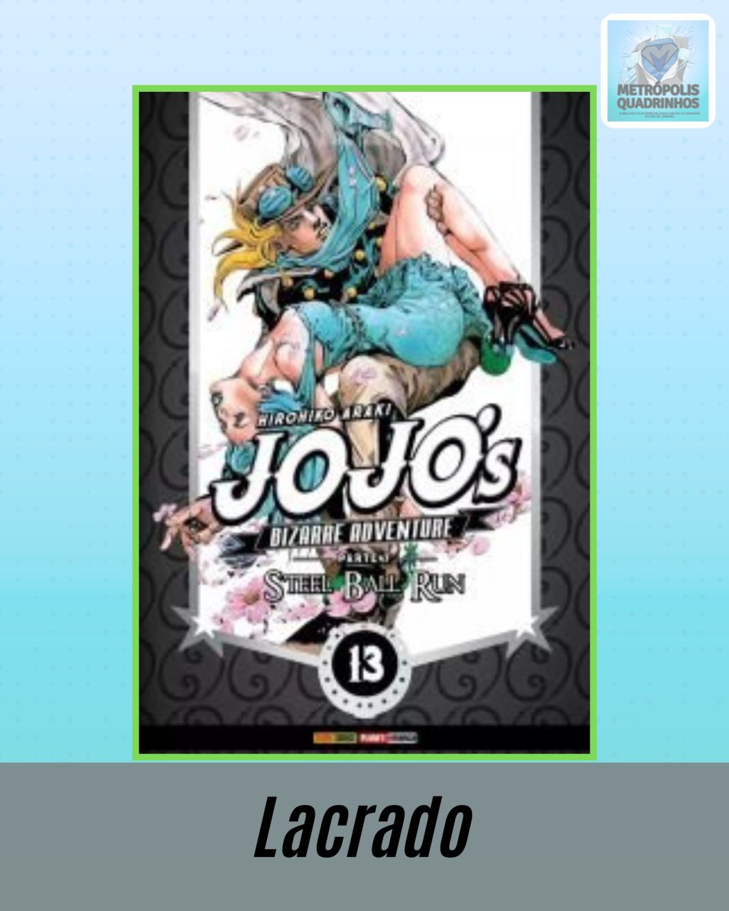 Jojo's Bizarre Adventure Parte 7: Steel Ball Run Volume 13 ( Hirohiko Araki )
