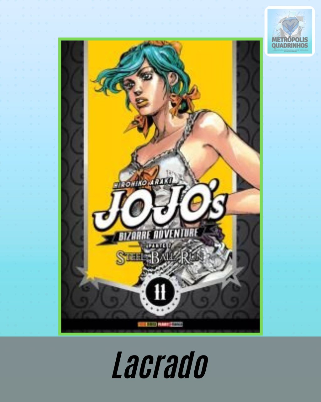 Jojo's Bizarre Adventure Parte 7: Steel Ball Run Volume 11 ( Hirohiko Araki )