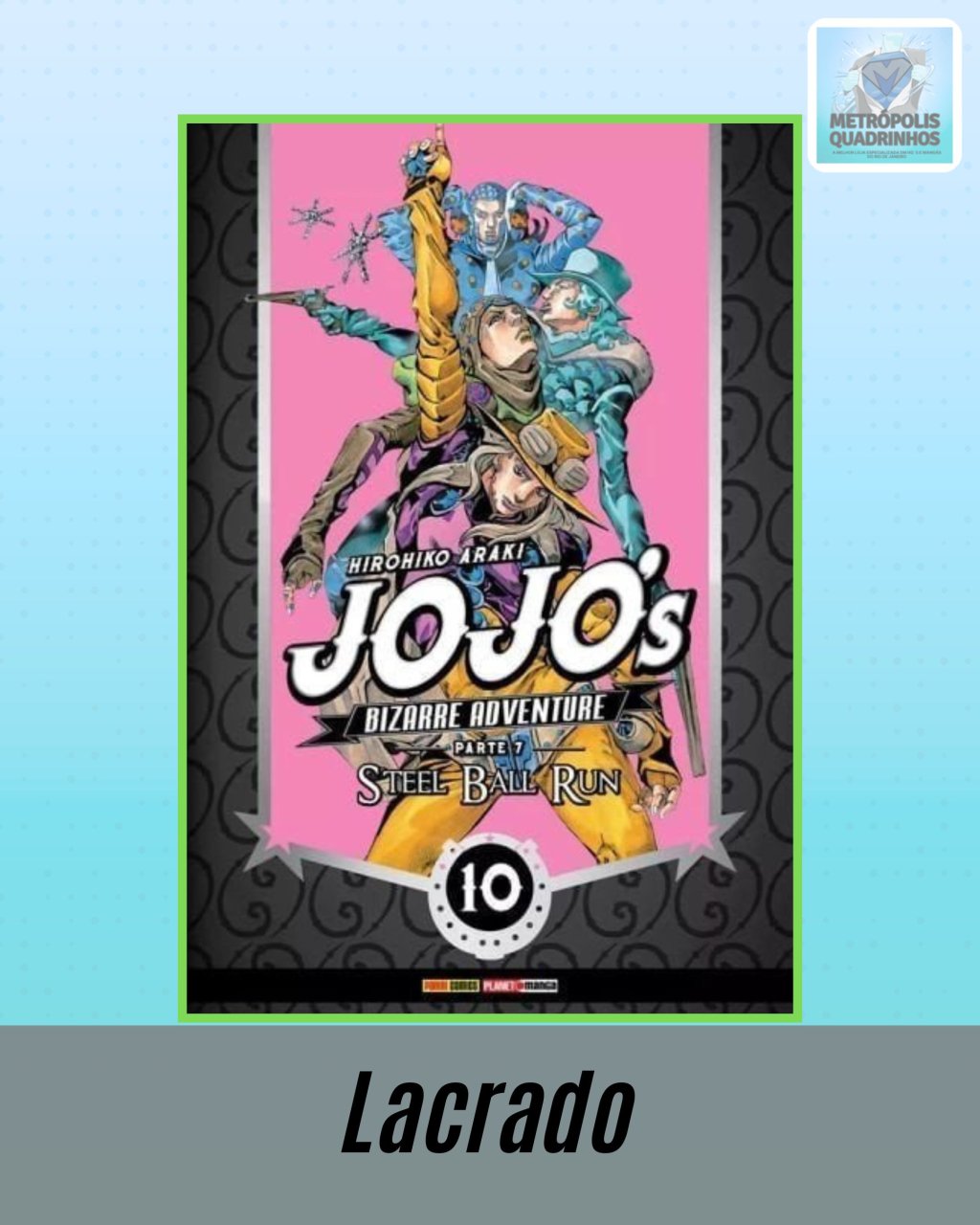 Jojo's Bizarre Adventure Parte 7: Steel Ball Run Volume 10 ( Hirohiko Araki )