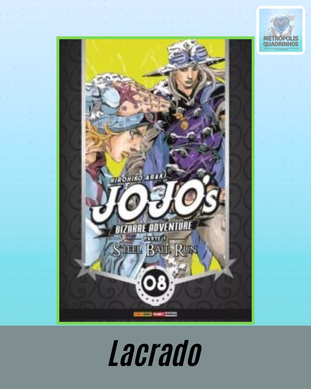 Jojo's Bizarre Adventure Parte 7: Steel Ball Run Volume 8 ( Hirohiko Araki )