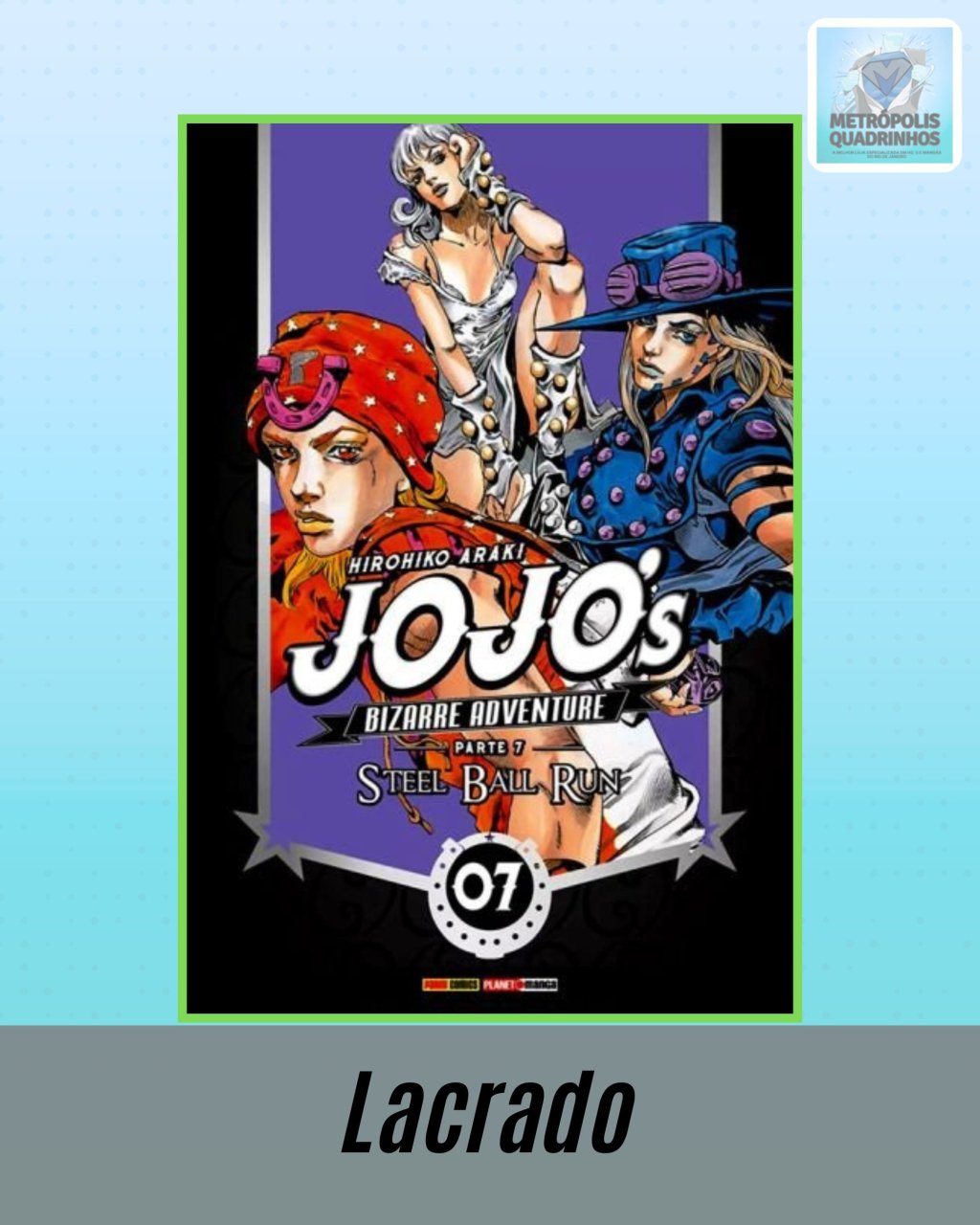 Jojo's Bizarre Adventure Parte 7: Steel Ball Run Volume 7 ( Hirohiko Araki )