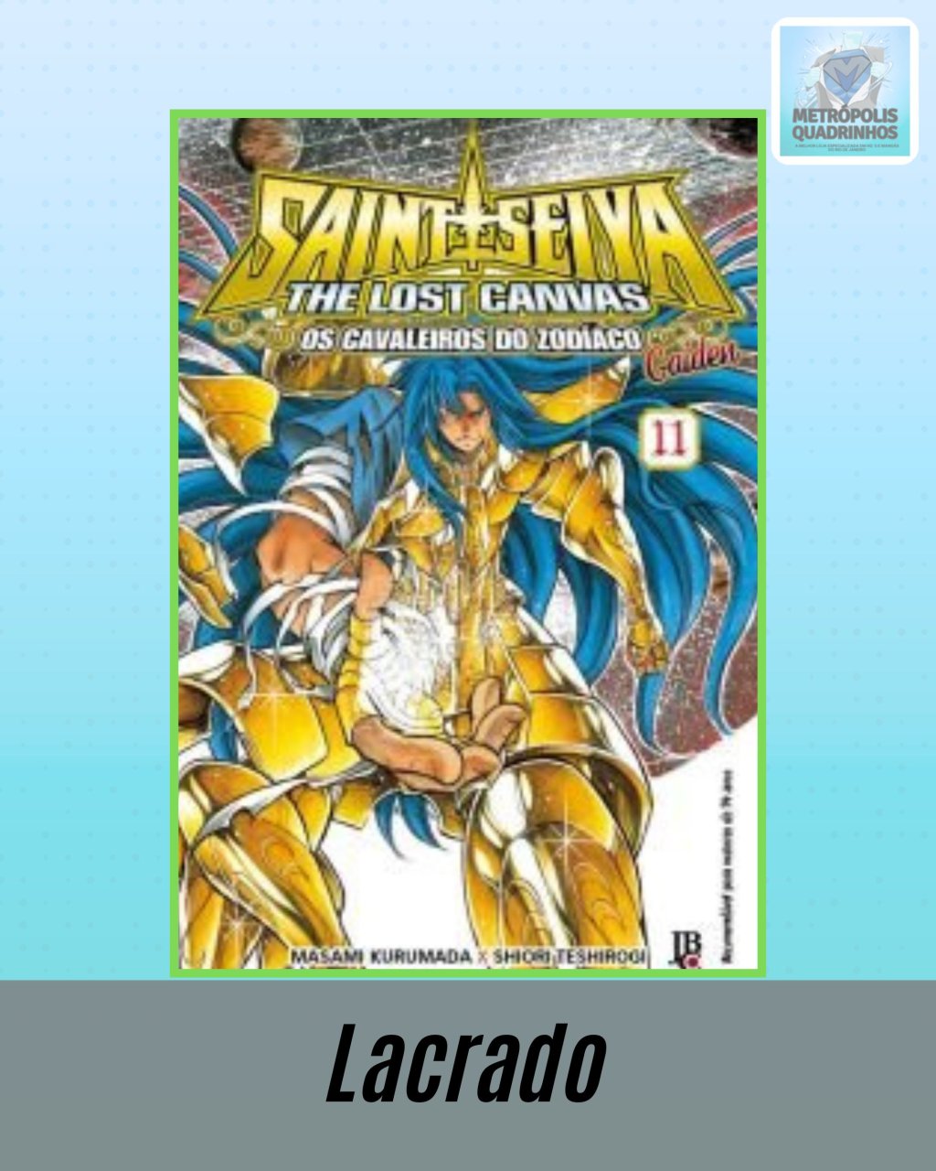 Os Cavaleiros do Zodíaco: The Lost Canvas Gaiden Nº 11 ( Masami Kurumada & Shiori Teshirogi ) Editora JBC