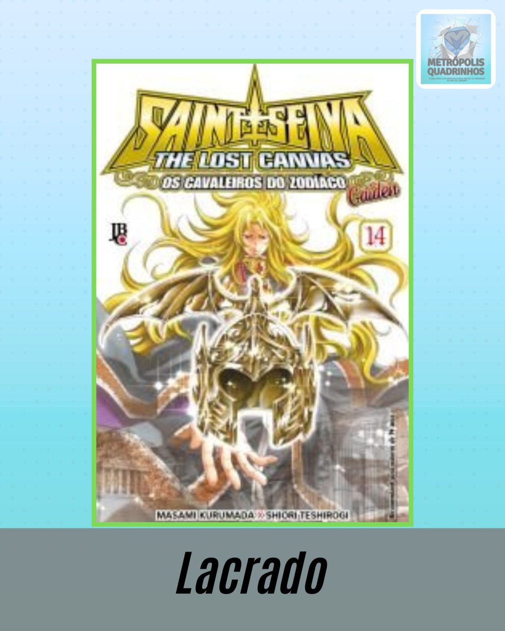 Os Cavaleiros do Zodíaco: The Lost Canvas Gaiden Nº 14 ( Masami Kurumada & Shiori Teshirogi ) Editora JBC
