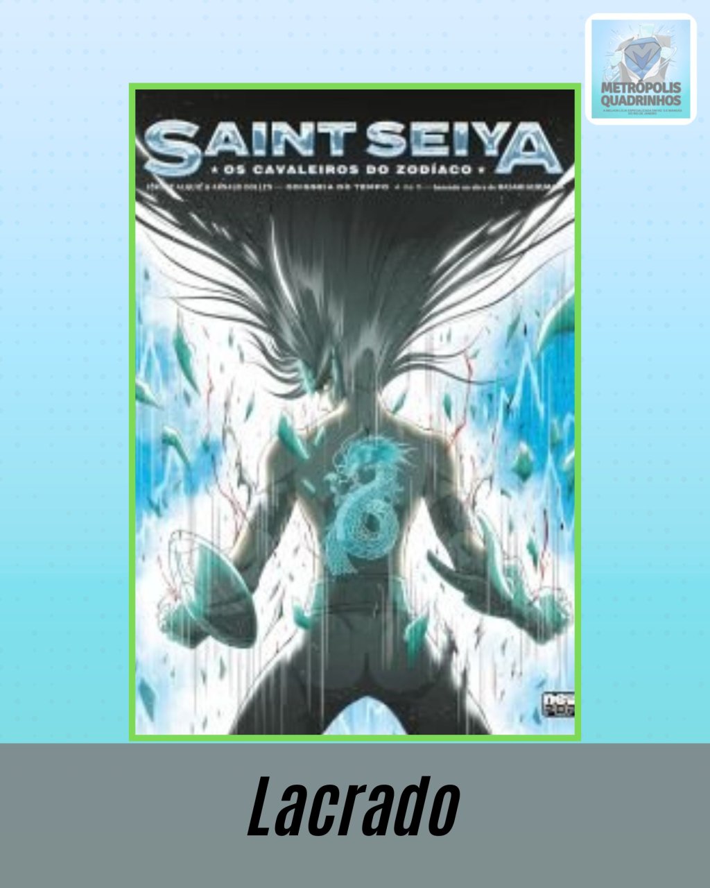 Saint Seiya ( Os Cavaleiros do Zodíaco ): Odisseia do Tempo Volume 4 de 5 ( J. Alquié & A. Dollen ) - Capa Dura - Editora New Pop