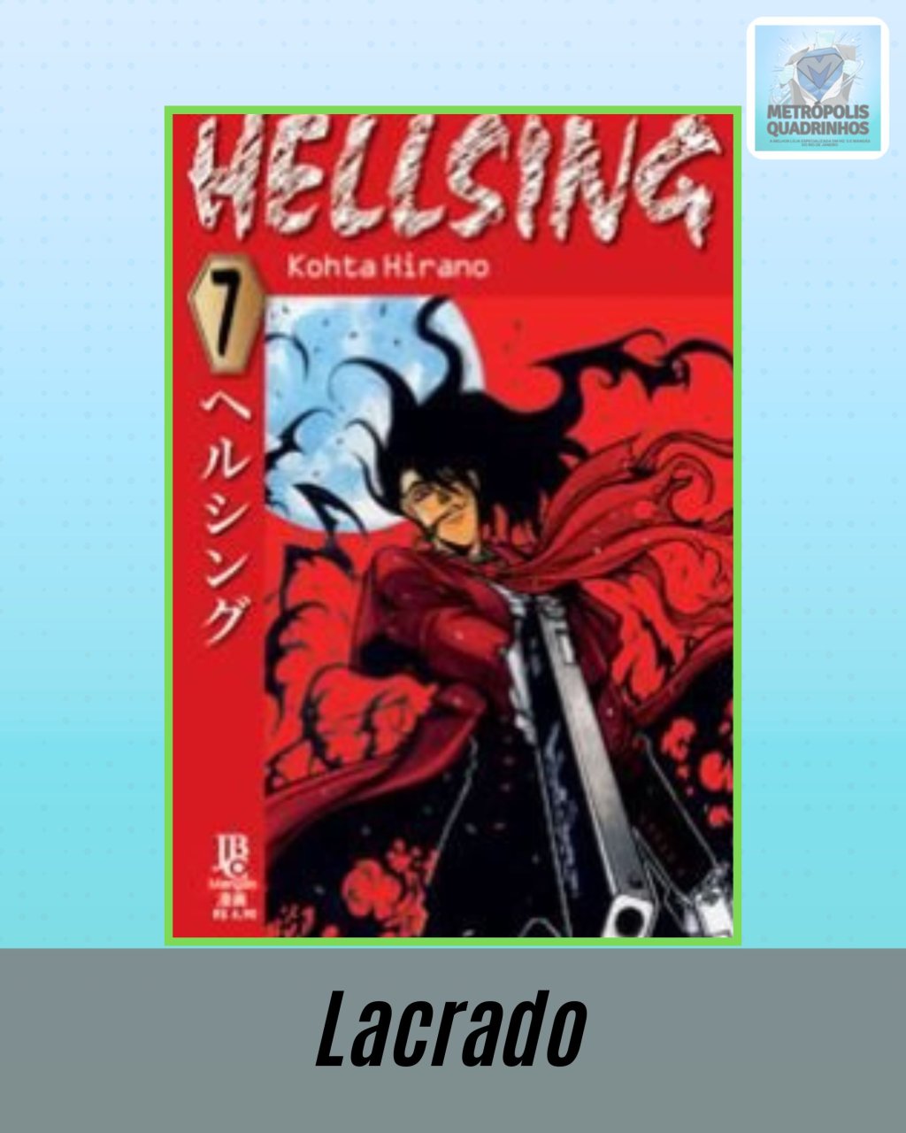 Hellsing Especial Nº 7 de 10 ( Kouta Hirano ) Editora JBC