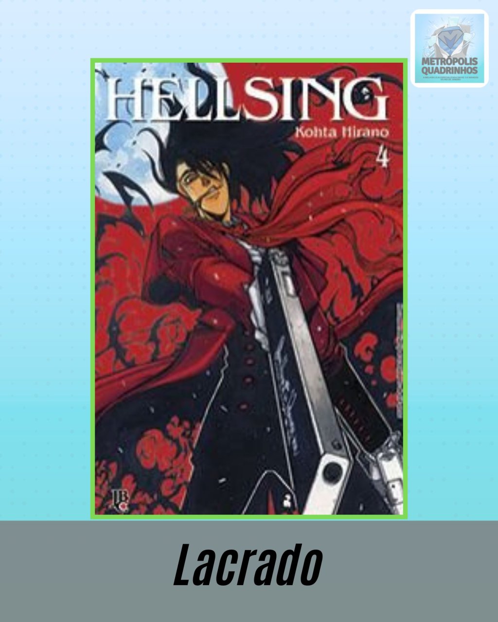 Hellsing Especial Nº 4 de 10 ( Kouta Hirano ) Editora JBC