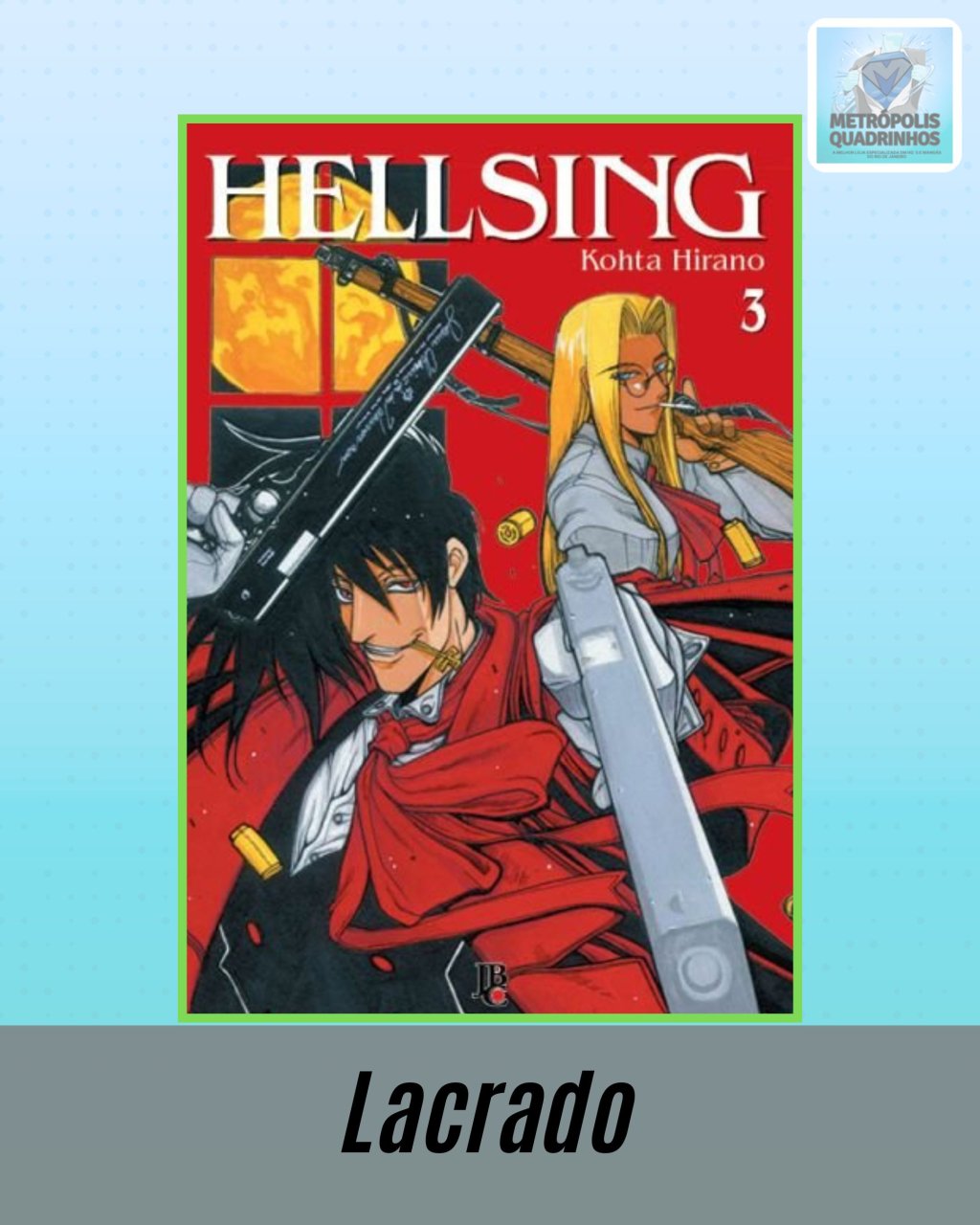 Hellsing Especial Nº 3 de 10 ( Kouta Hirano ) Editora JBC