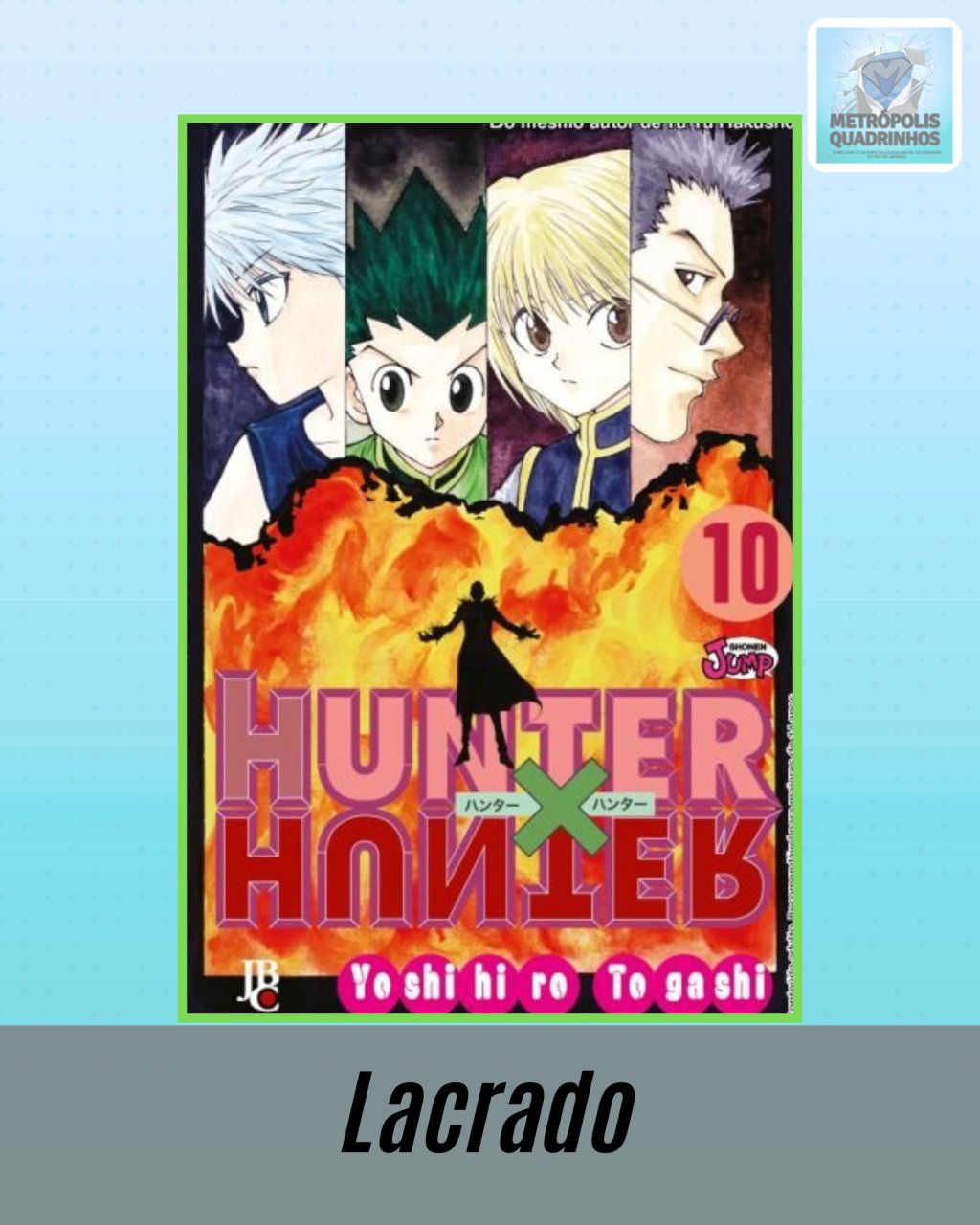 Hunter x Hunter Nº 10 ( Yoshihiro Togashi ) Editora JBC