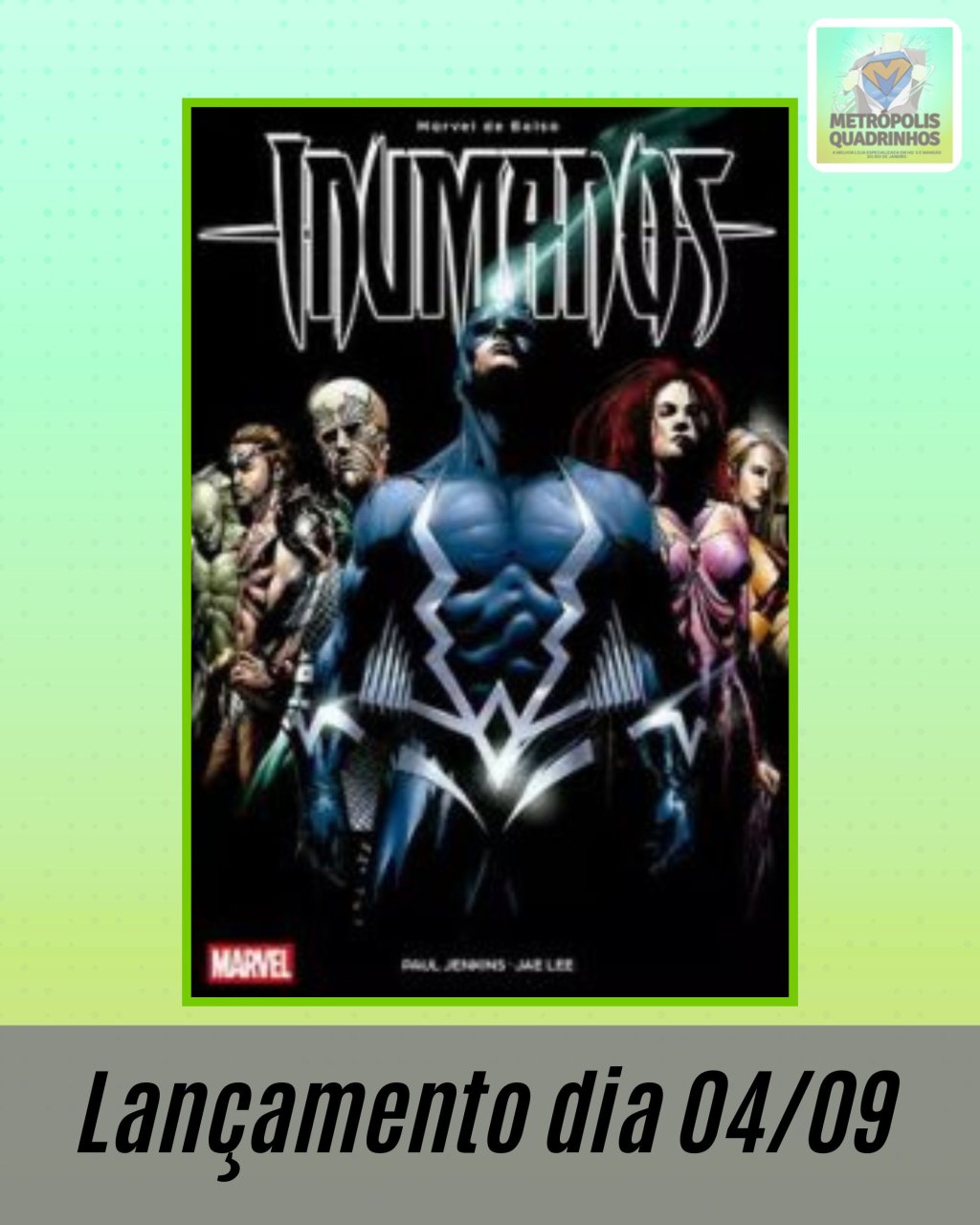 Marvel de Bolso Nº 4: Inumanos