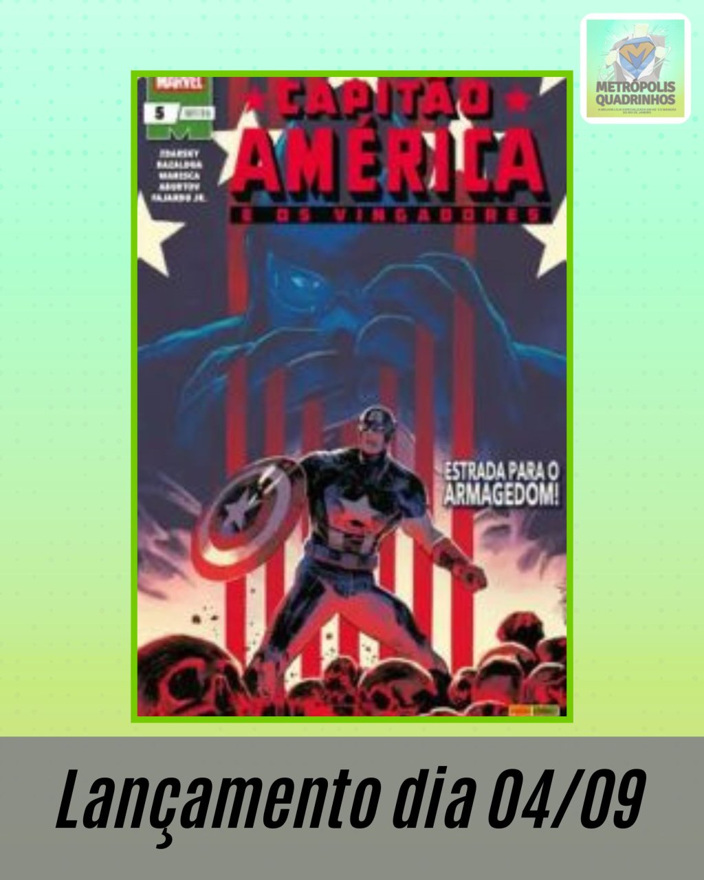 Capitão América e os Vingadores Nº 5