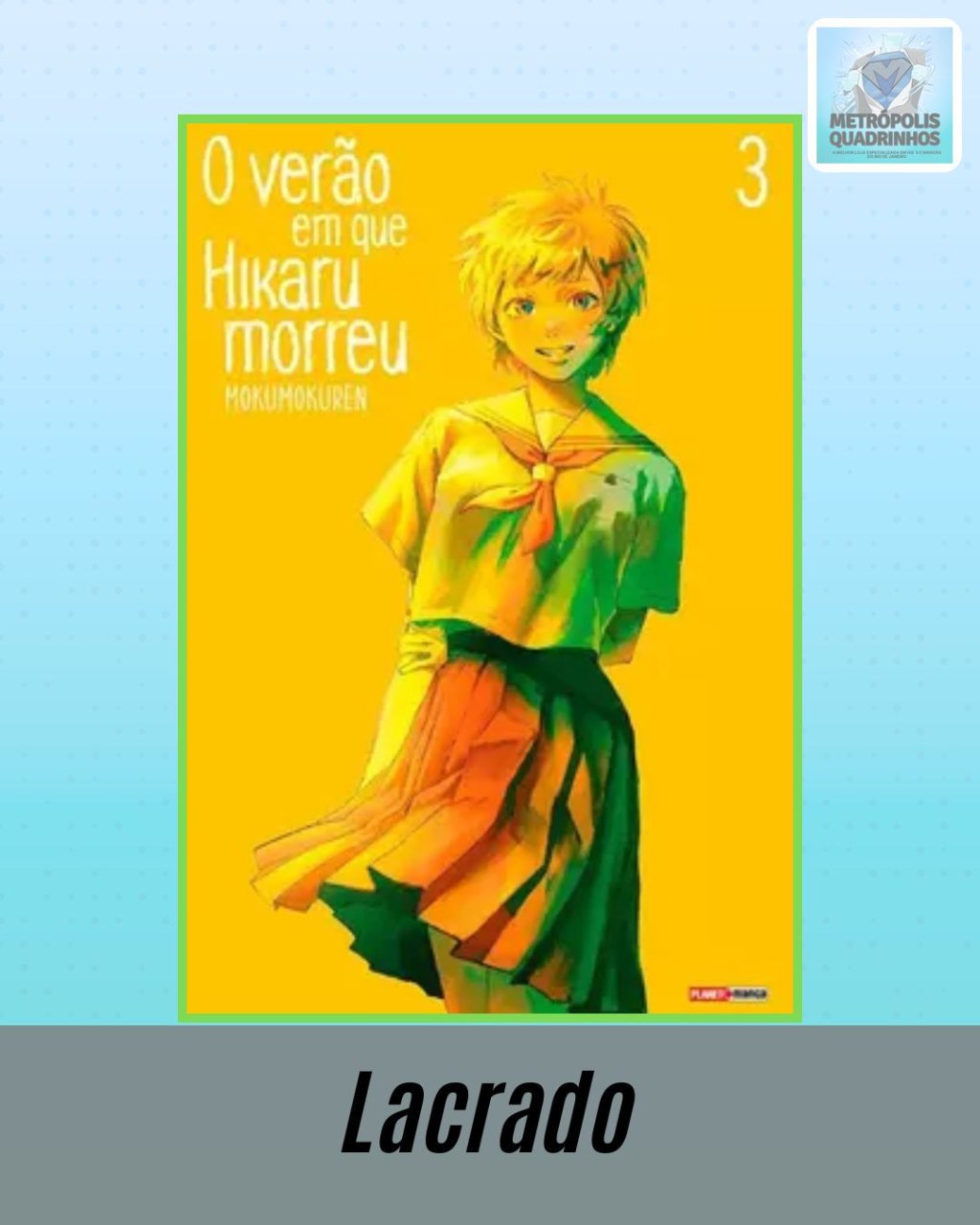 O Verão em que Hikaru Morreu Nº 3 ( Ren Mokumoku )
