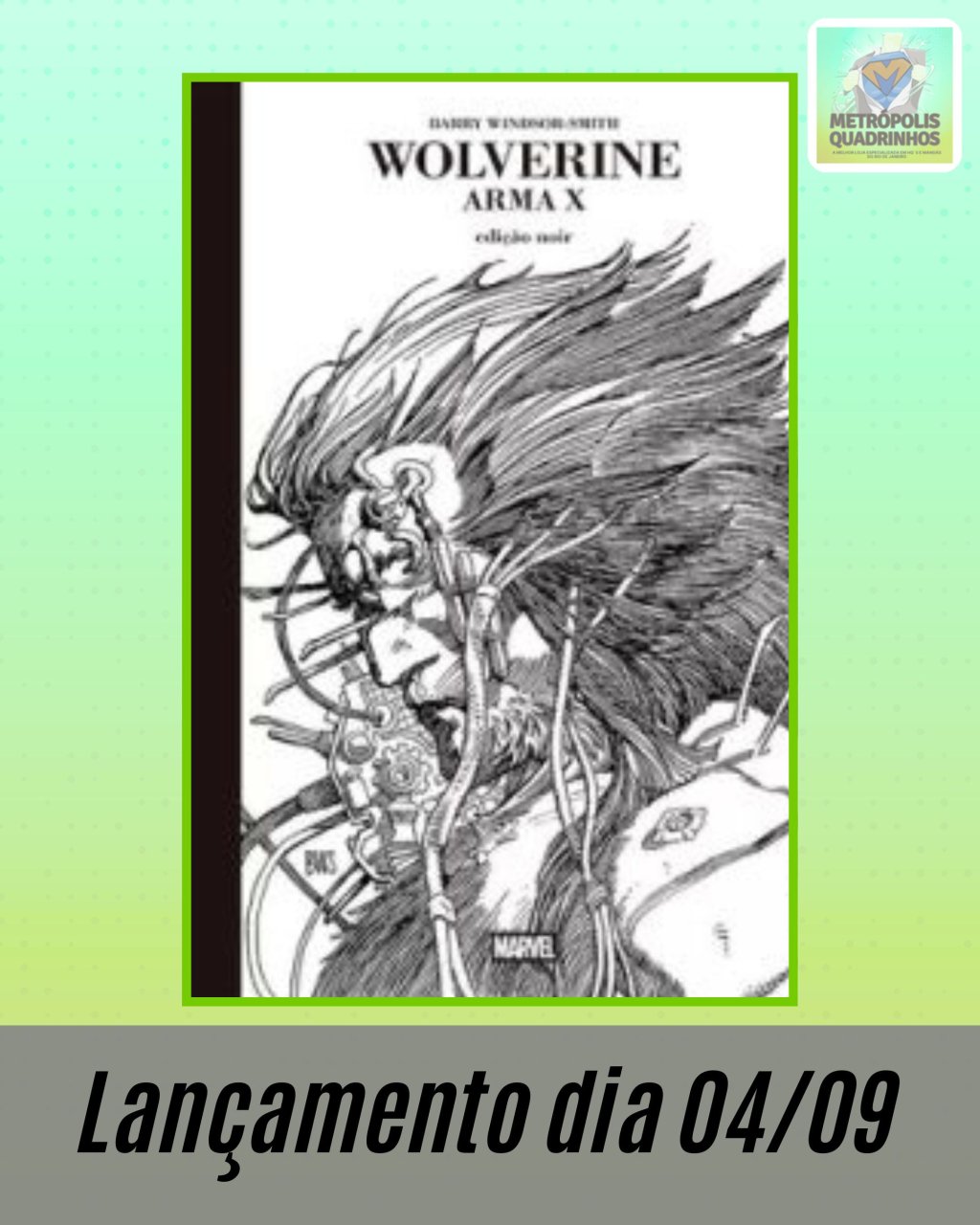 Wolverine: Arma X - Edição Noir ( Capa Dura )
