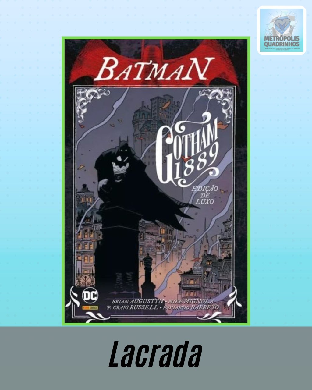 Batman - Gotham 1889 - Edição Especial ( Capa Dura )
