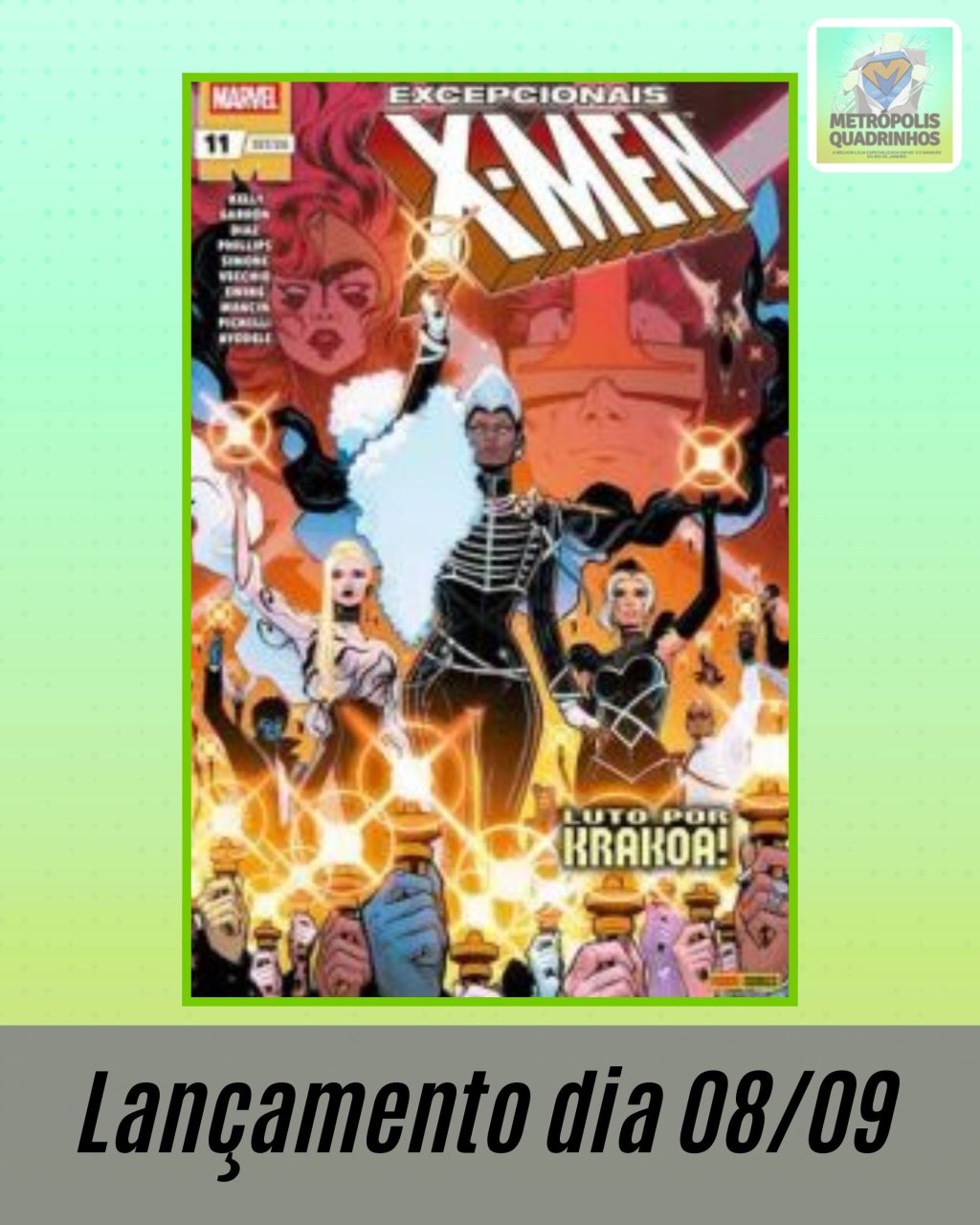 Excepcionais X-Men Nº 11