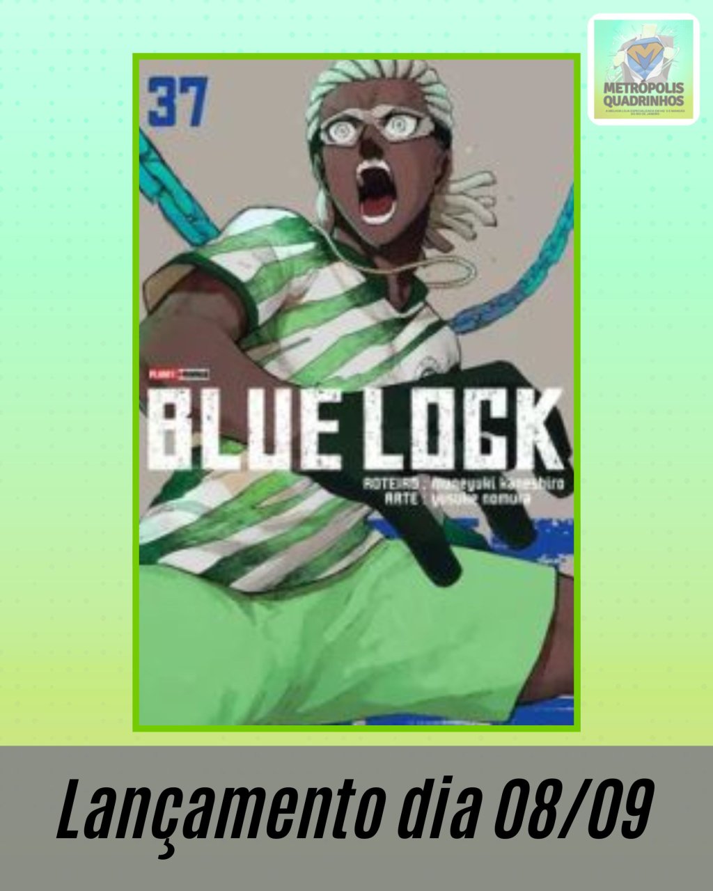Blue Lock Nº 37 ( Muneyuki Kaneshiro & Yusuke Nomura )