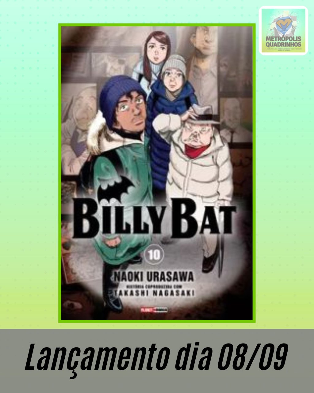Billy Bat Nº 10 de 10 ( Naoki Urasawa )