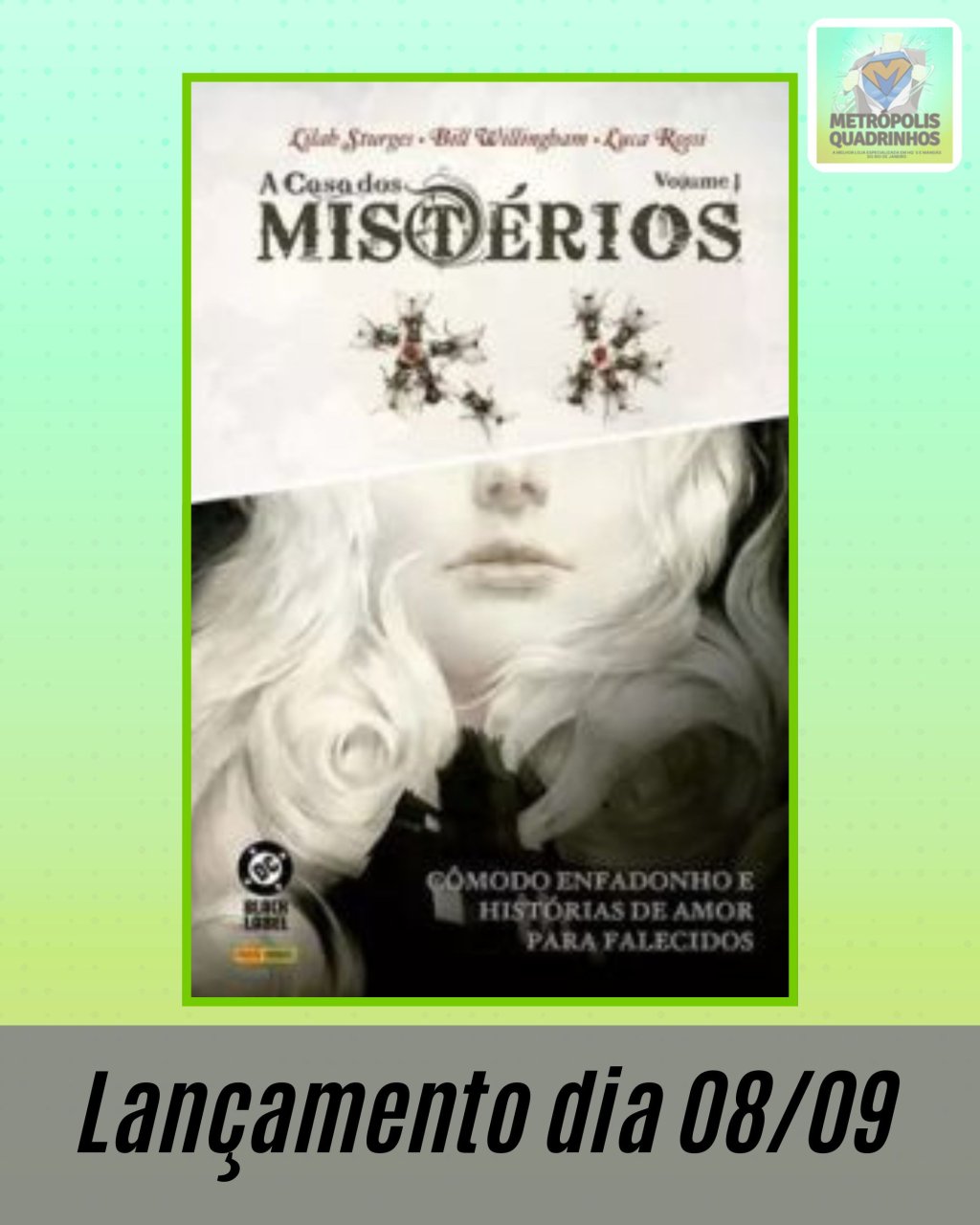 A Casa dos Mistérios Volume 1 ( Capa Dura )