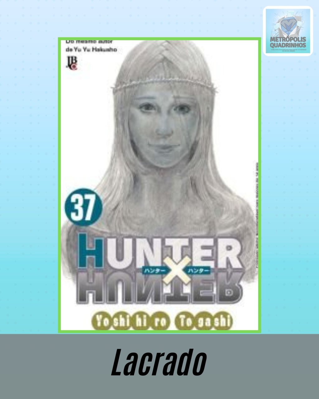 Hunter x Hunter Nº 37 ( Yoshihiro Togashi ) Editora JBC