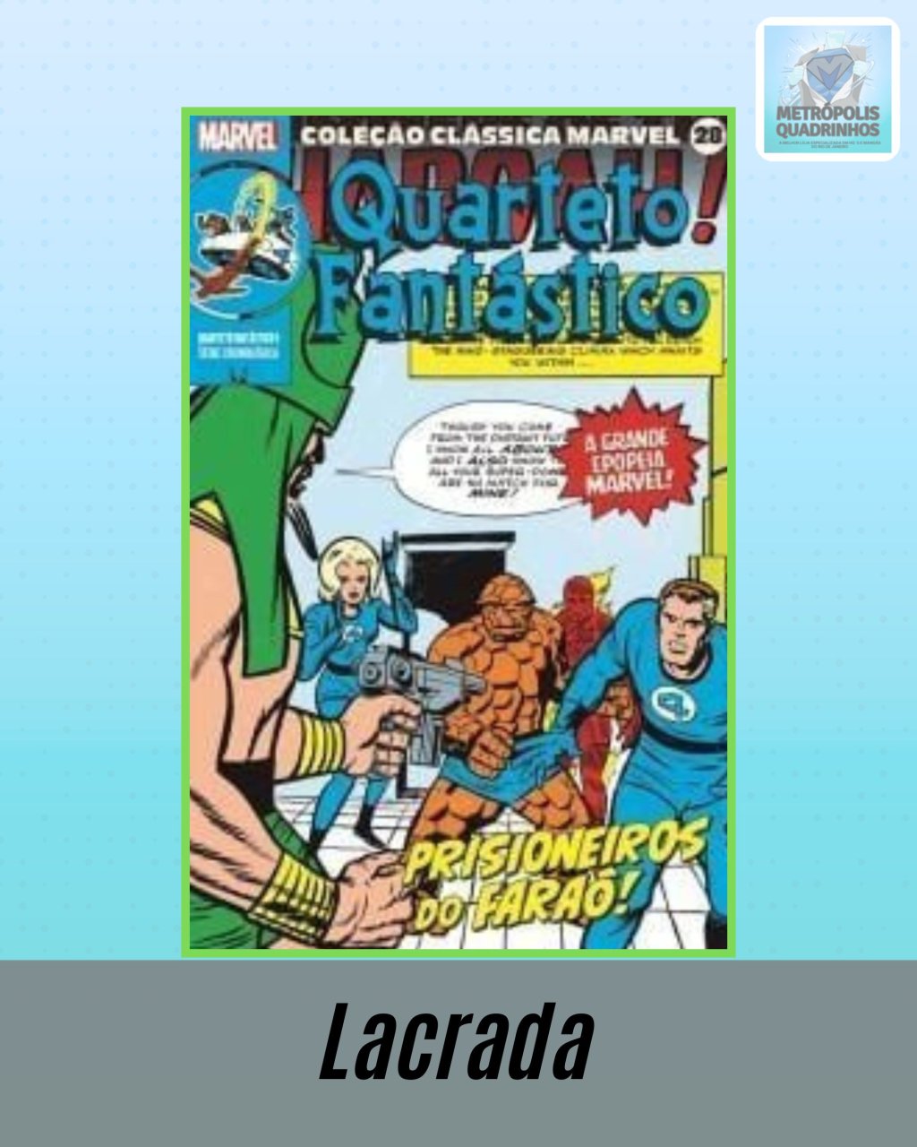 Coleção Clássica Marvel Volume 28 - Quarteto Fantástico Nº 5