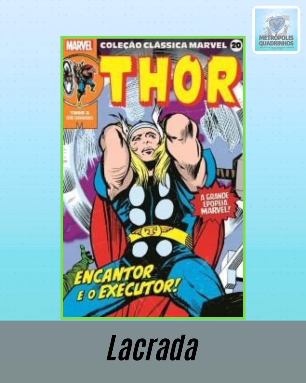 Coleção Clássica Marvel Volume 20 - Thor Nº 3