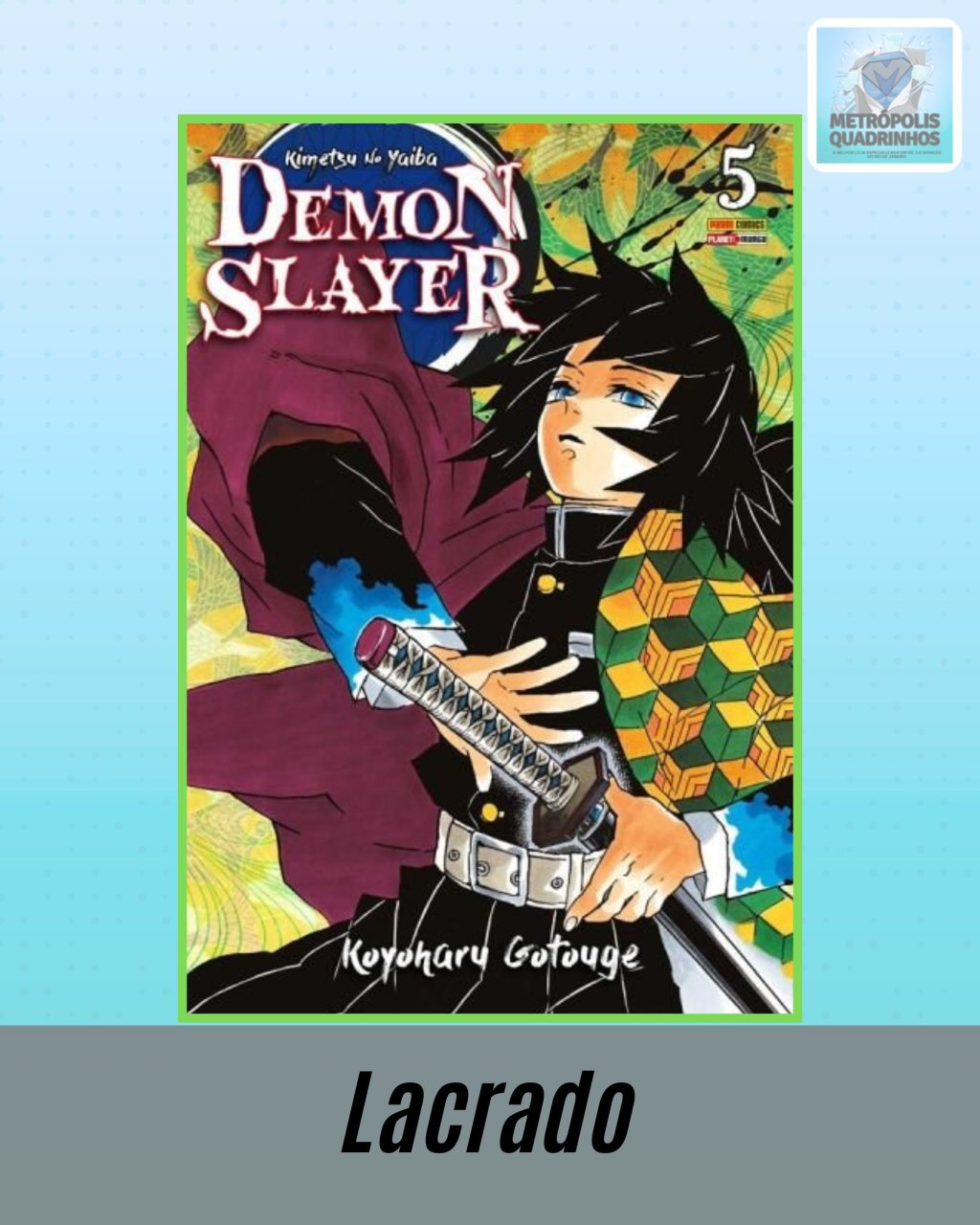 Demon Slayer - Kimetsu No Yaiba Nº 5 ( Koyoharu Gotouge )