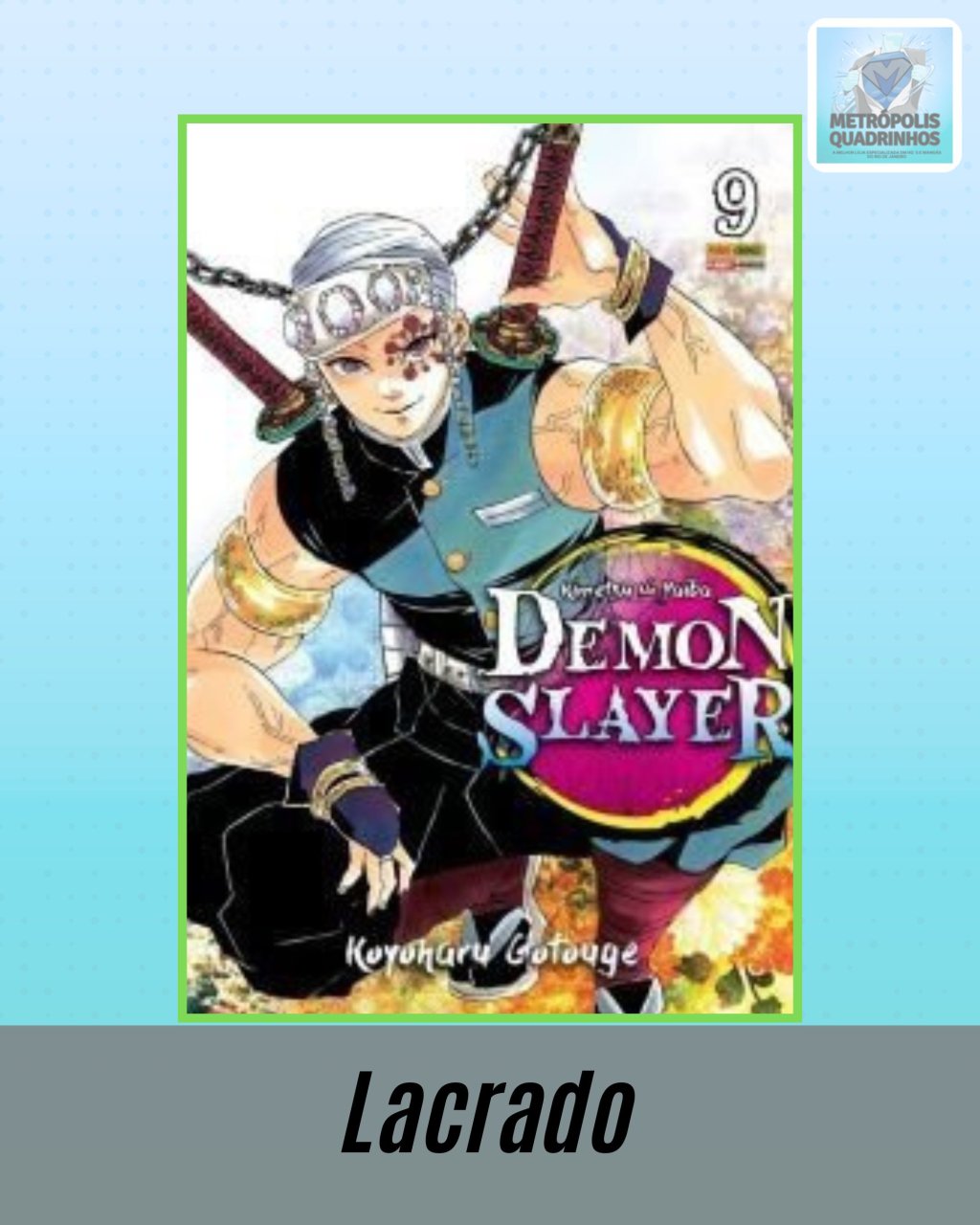 Demon Slayer - Kimetsu No Yaiba Nº 9 ( Koyoharu Gotouge )