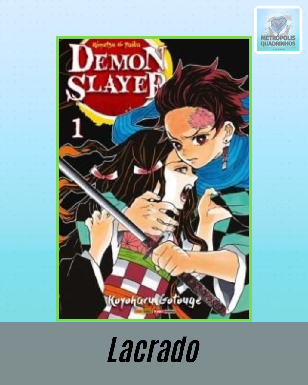 Demon Slayer - Kimetsu No Yaiba Nº 1 ( Koyoharu Gotouge )