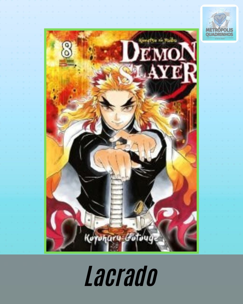 Demon Slayer - Kimetsu No Yaiba Nº 8 ( Koyoharu Gotouge )