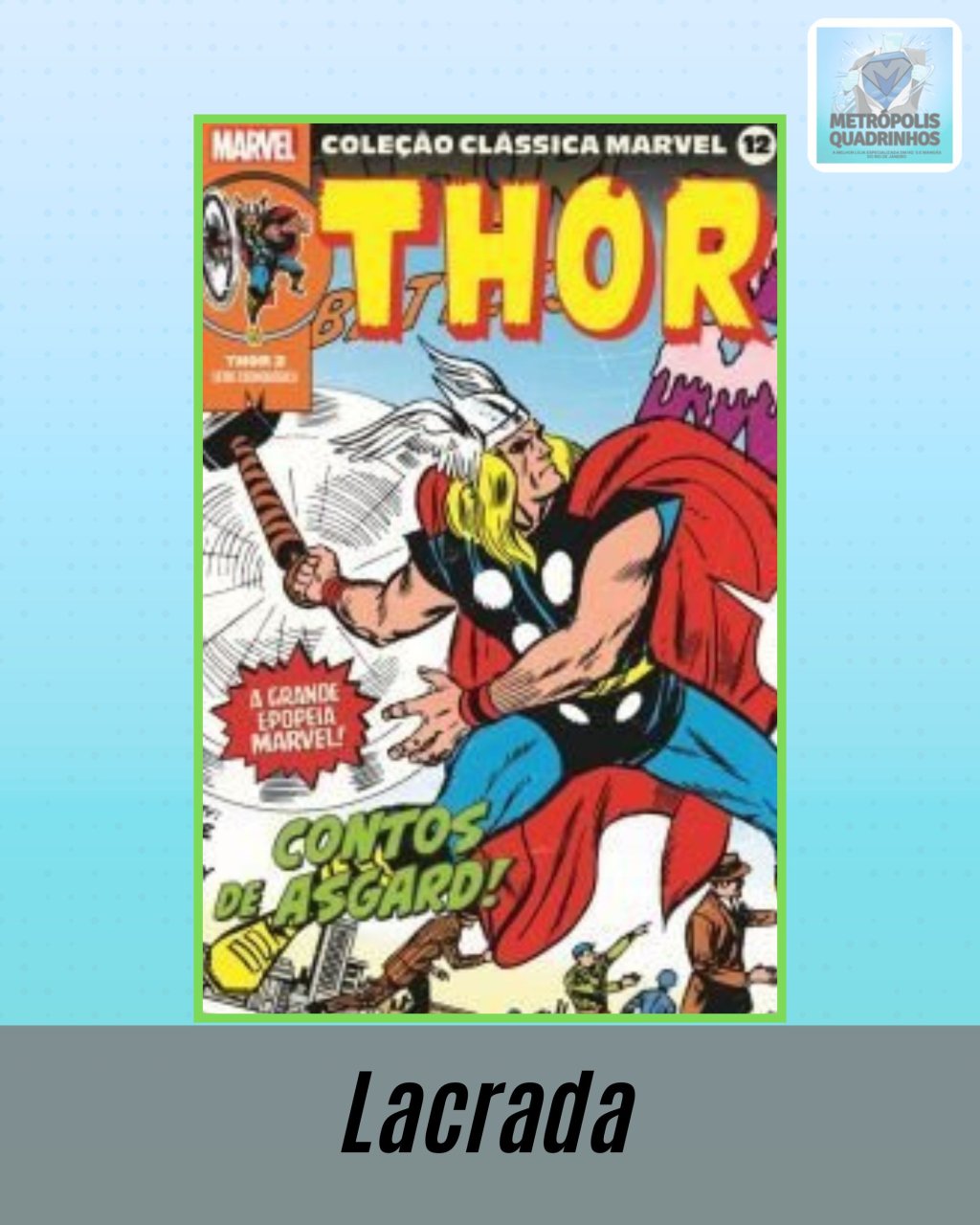 Coleção Clássica Marvel Volume 12 - Thor Nº 2