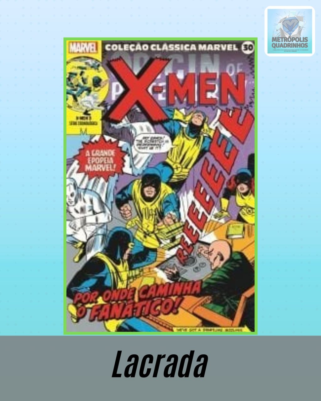 Coleção Clássica Marvel Volume 30 - X-Men Nº 3