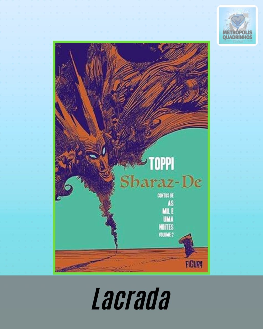Sharaz-De - Contos de as Mil e Uma Noites - Volume 2 ( Capa Dura ) Editora Figura